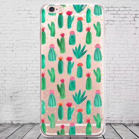 PAWSitively Posh Boutique Accessories - {LILY} Cactus  floral iPhone case